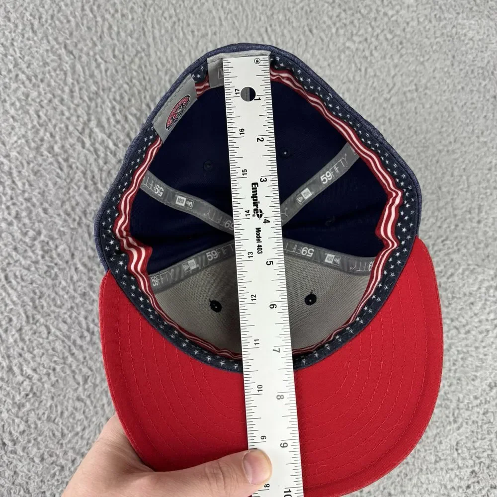 Eugene Emeralds Hat 7 1/4 Cap 59Fifty‎ USA July Patriotic New Era Minor League